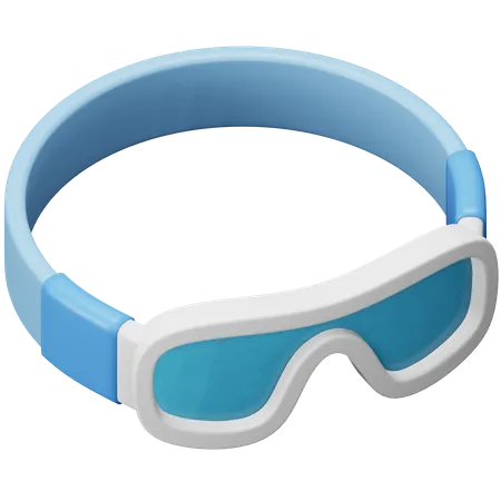 Gafas de esquiar  3D Icon