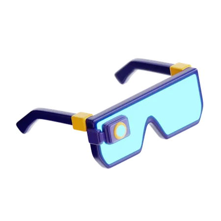 Gafas inteligentes  3D Icon