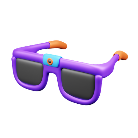 Gafas inteligentes  3D Icon