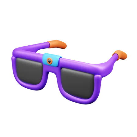 Gafas inteligentes  3D Icon