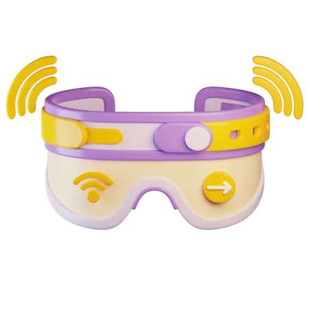 Gafas inteligentes  3D Icon