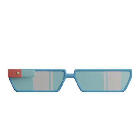 Gafas inteligentes  3D Illustration