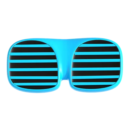 Gafas retro  3D Icon