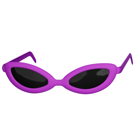 Gafas retro  3D Icon