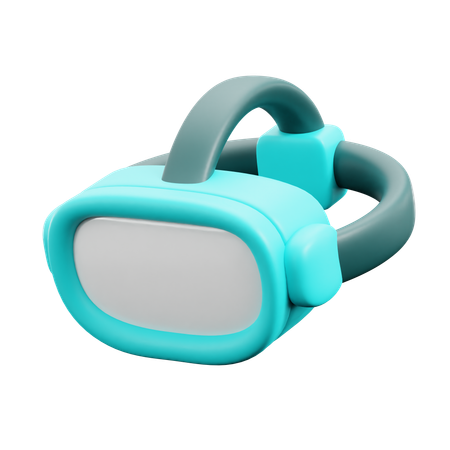 Gafas de realidad virtual  3D Icon