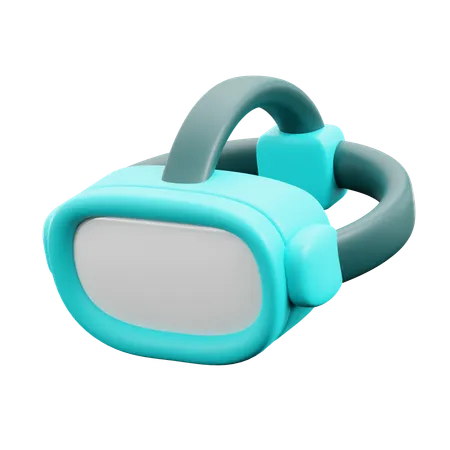 Gafas de realidad virtual  3D Icon