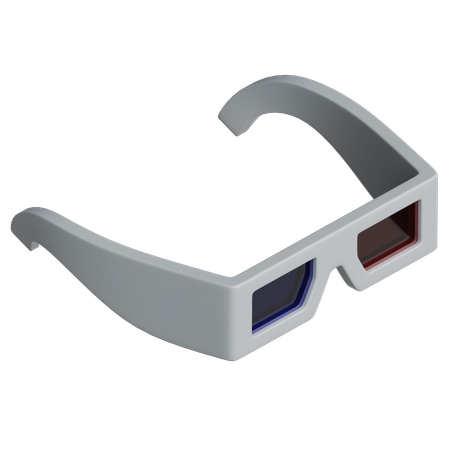Gafas de realidad virtual  3D Icon