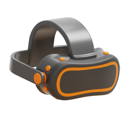 Gafas de realidad virtual  3D Icon