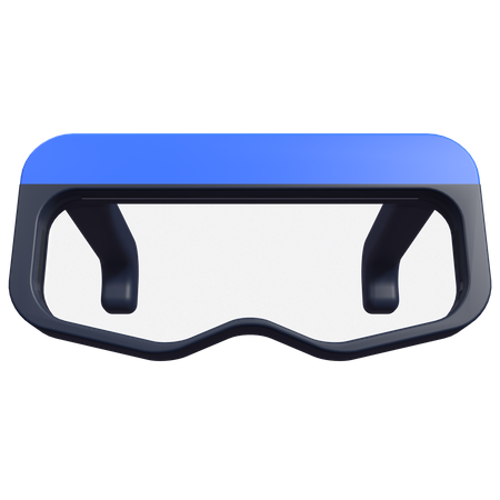 Gafas de realidad virtual  3D Icon