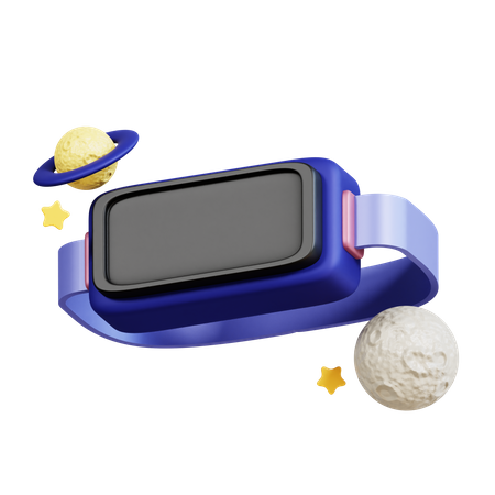 Gafas de realidad virtual  3D Icon