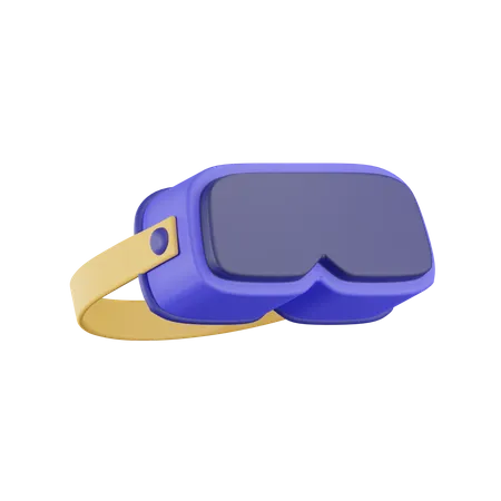Gafas de realidad virtual  3D Icon