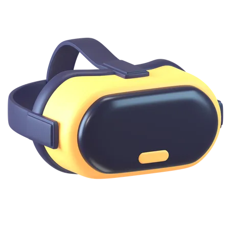 Gafas de realidad virtual  3D Icon