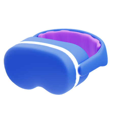 Gafas de realidad virtual  3D Icon