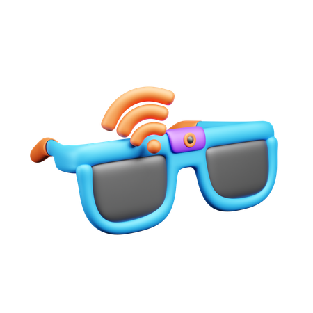 Gafas wifi  3D Icon