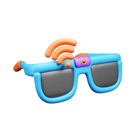 Gafas wifi  3D Icon