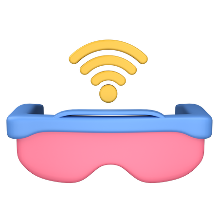 Gafas wifi  3D Icon