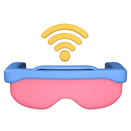 Gafas wifi  3D Icon