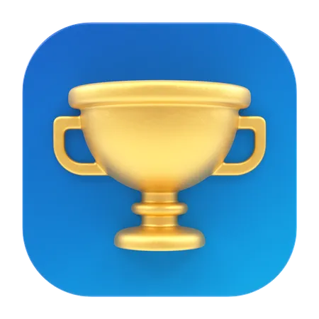 Trophée gagnant  3D Icon