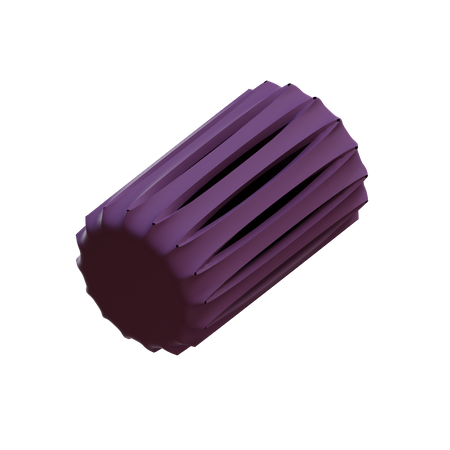 Gaiola de cilindro  3D Illustration