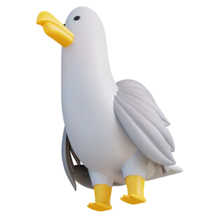 Gaivota  3D Icon