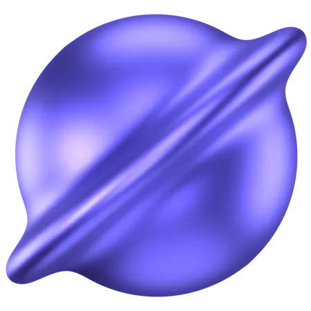 Forme abstraite de galaxie  3D Icon