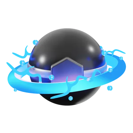 Galaxy Core Orb  3D Icon