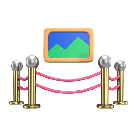 Galería de arte  3D Icon