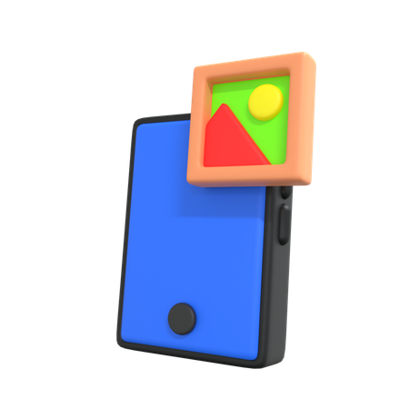 Galeria de telefone  3D Icon