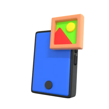 Galeria de telefone  3D Icon