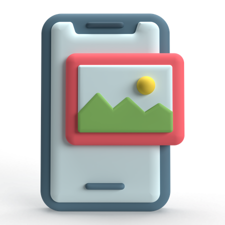 Galerie mobile  3D Icon