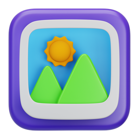 Gallery  3D Icon