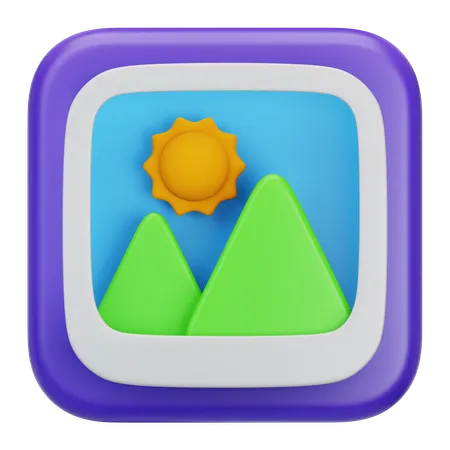 Gallery  3D Icon