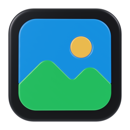Gallery App  3D Icon