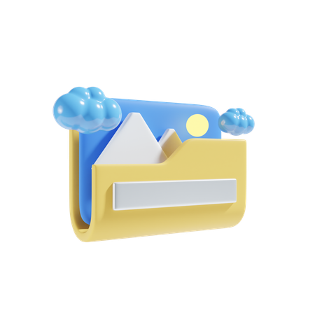 Gallery folder  3D Icon