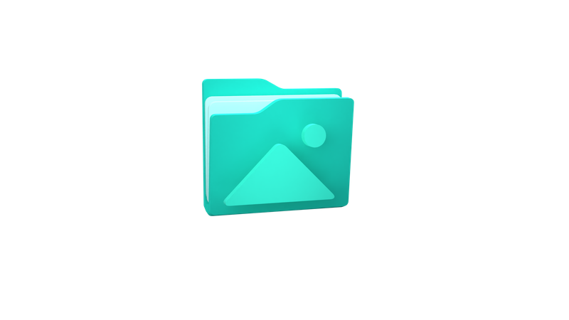 Gallery Folder  3D Icon