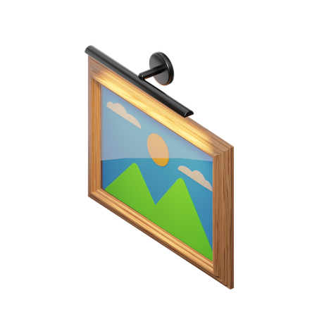 Gallery Tour  3D Icon