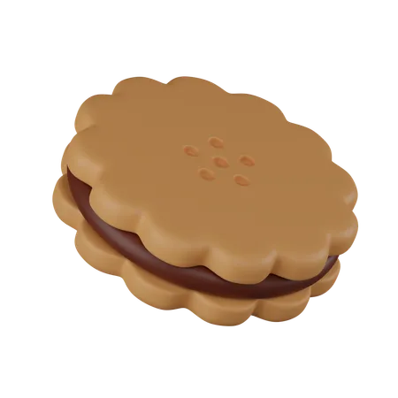 Galleta  3D Icon