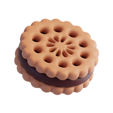 Galleta  3D Icon