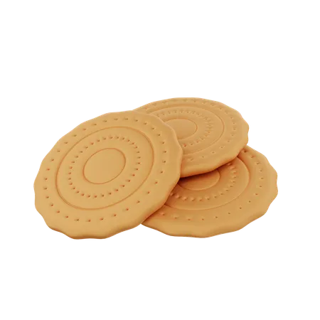 Galleta  3D Icon