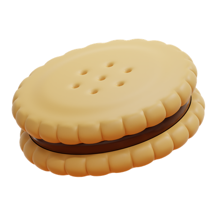 Galletas  3D Icon