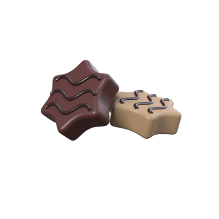 Galletas de chocolate  3D Icon