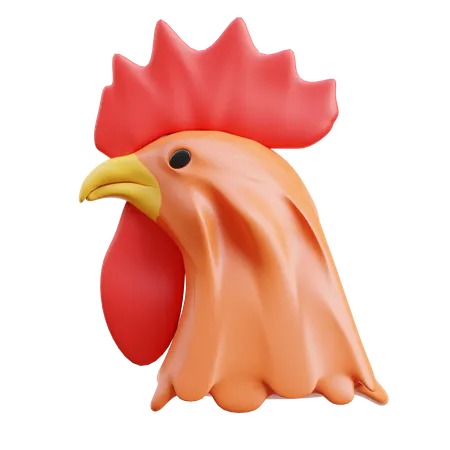 Gallic Rooster  3D Icon