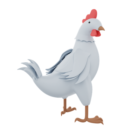 Gallina  3D Icon