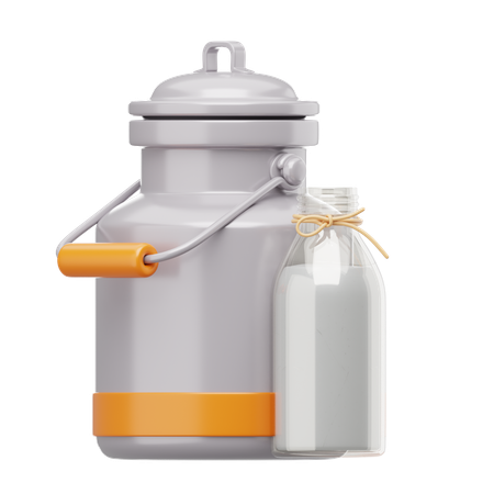 Gallon Milk  3D Icon