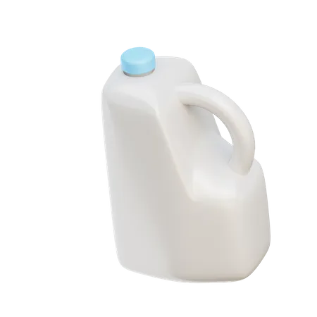 Gallon Milk  3D Illustration