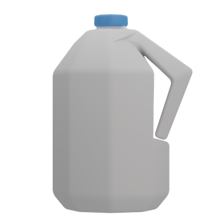 Gallon Milk  3D Illustration