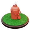 gallon milk emoji 3d