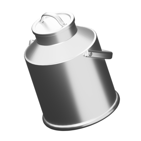 Gallone Milch  3D Illustration