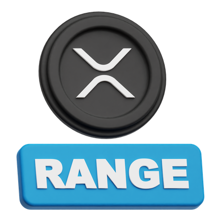 Gama de moedas XRP  3D Icon
