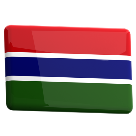 Gambia  3D Icon